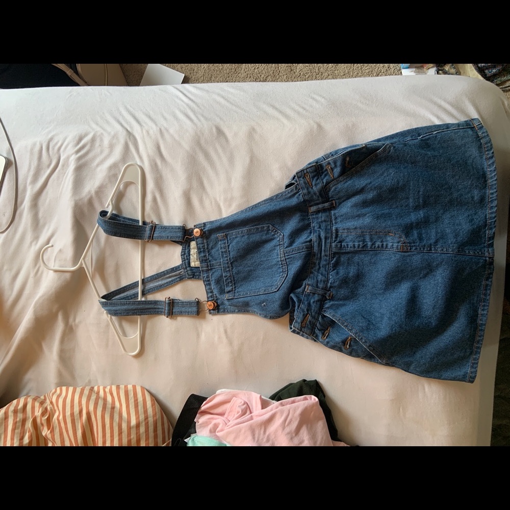 Overall Denim F21 Dress